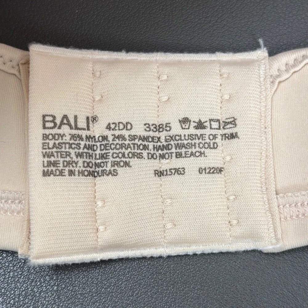 Bali‎ Bra Lift & Minimizer Bundle Lot of 2 Underwire Bras Size 42DD NWT
